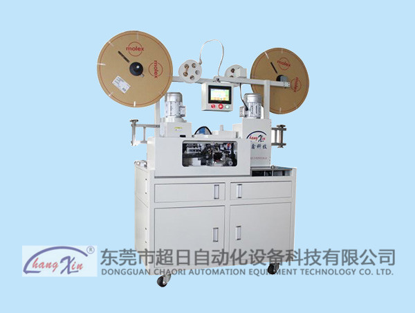 全自动双头排线压着机特点